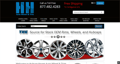 Desktop Screenshot of hubcaphaven.com